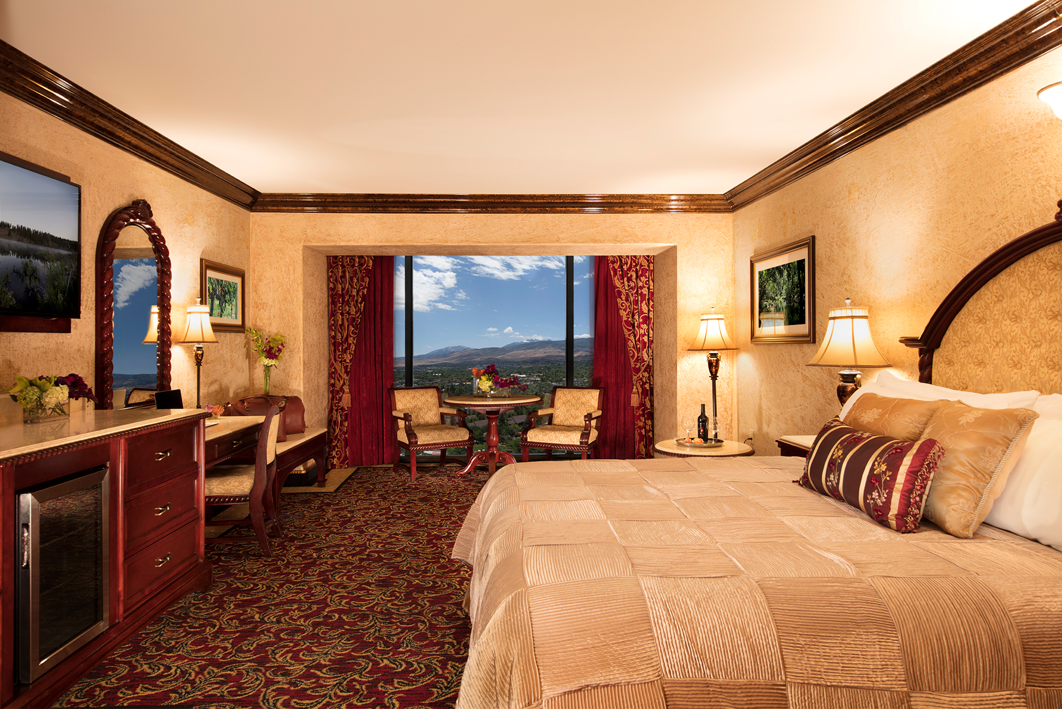 Tuscany King Suite Peppermill Resort Hotel Reno
