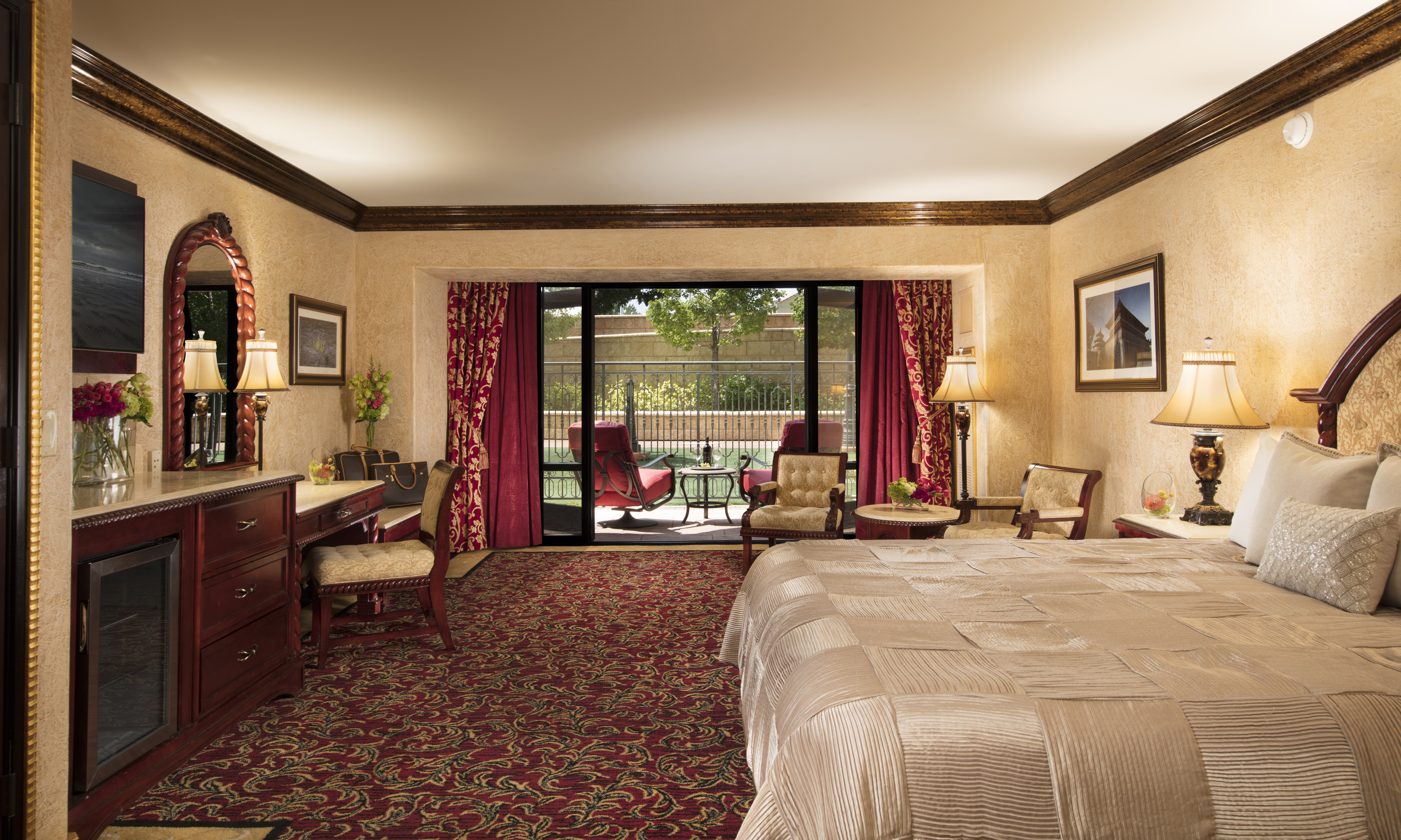 Tuscany Patio Veranda Suites Peppermill Resort Hotel Reno