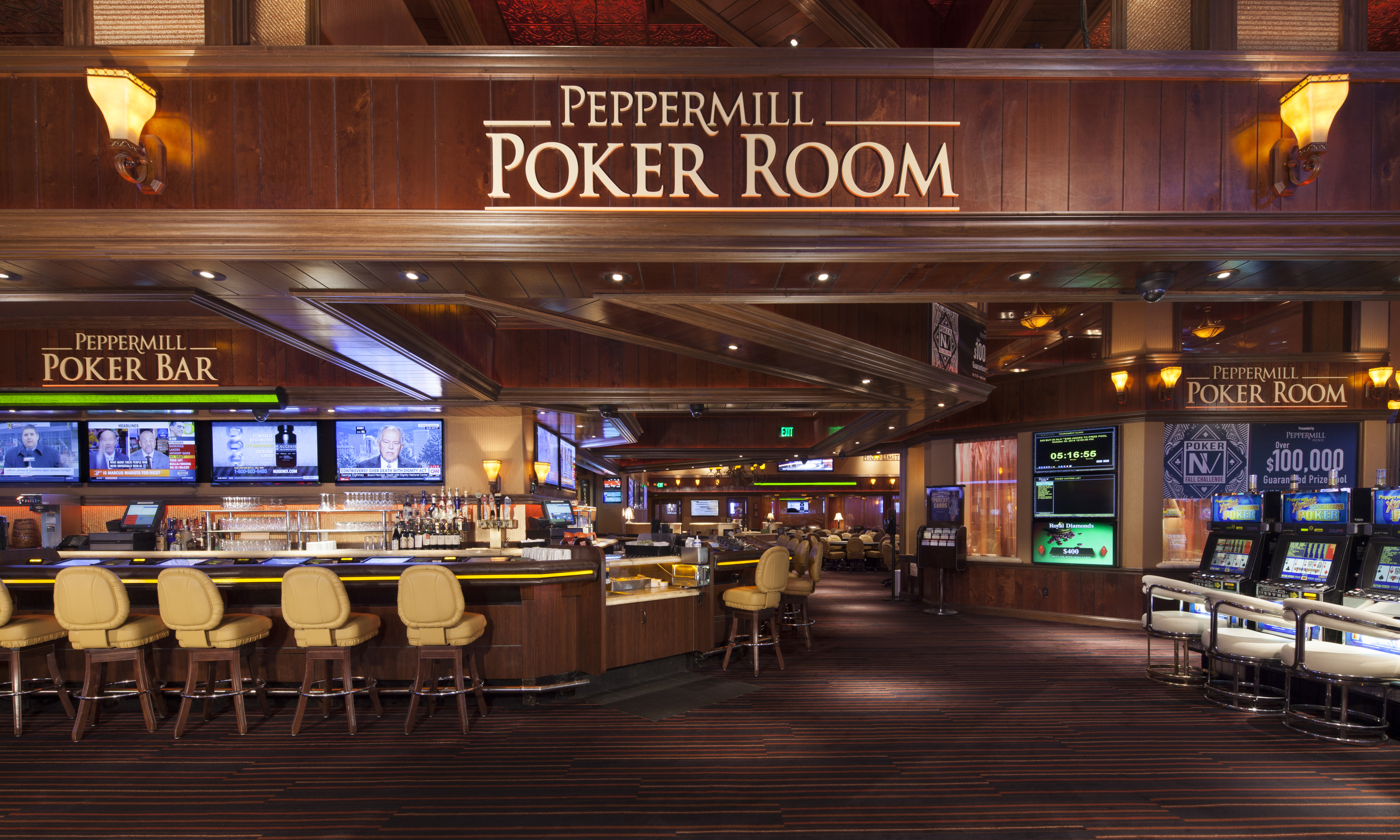 private poker room turning stone casino